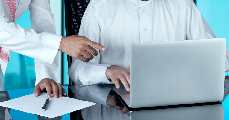 صورة توضيحية لعملية العمل